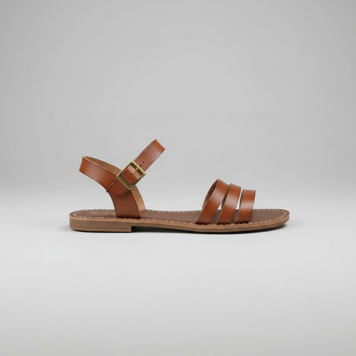 Flat Leather Sandals