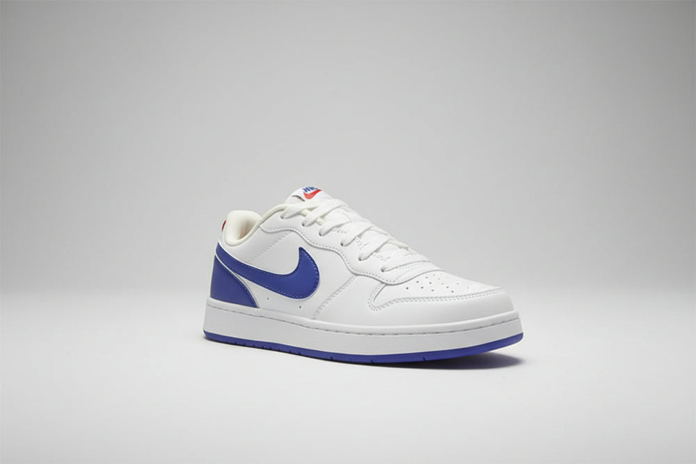 Two-Tone Court-Style Sneaker