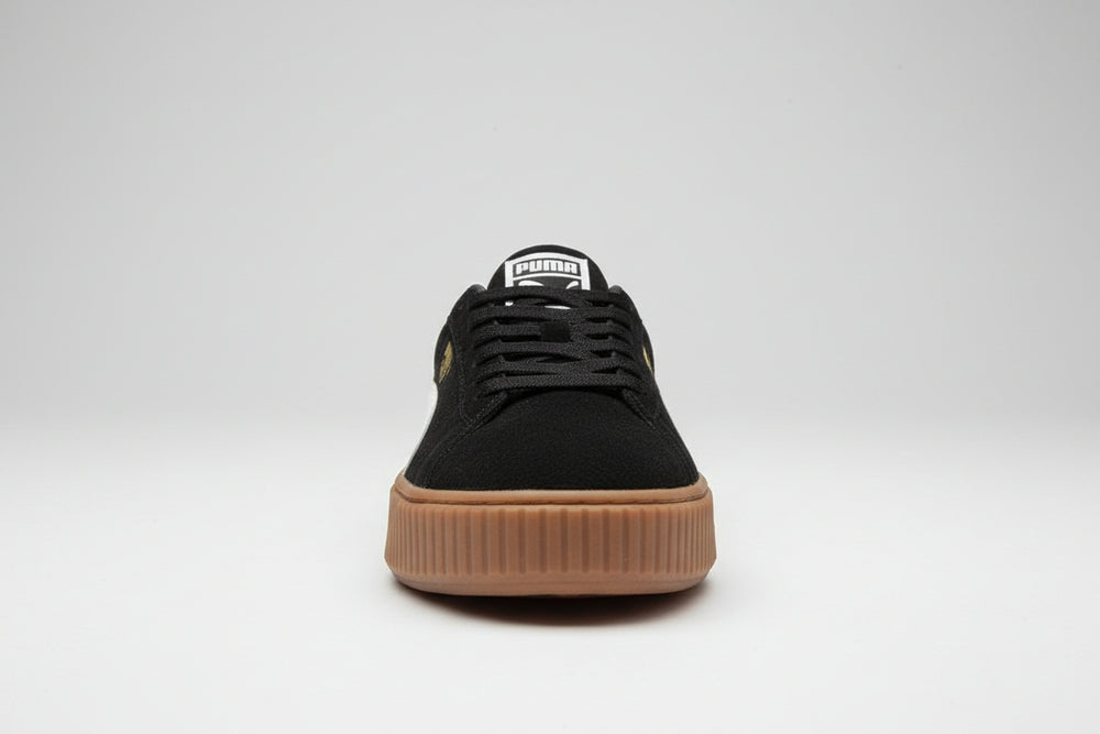 Classic Suede-Look Platform Sneaker