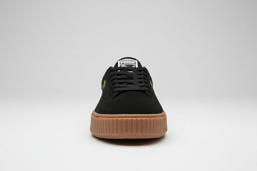 Classic Suede-Look Platform Sneaker