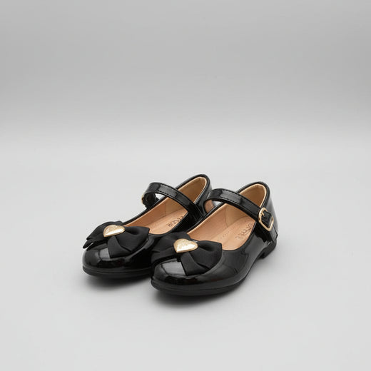 Bow-Detail Mary Jane Flat