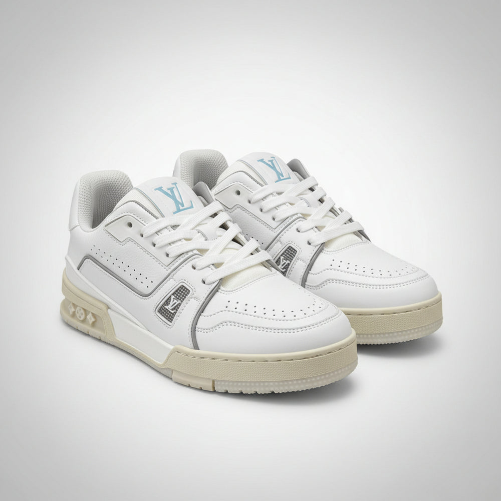 Panel-Detail Low-Top Sneaker