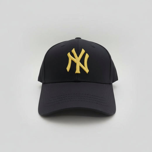 Embroidered Curved-Brim Cap
