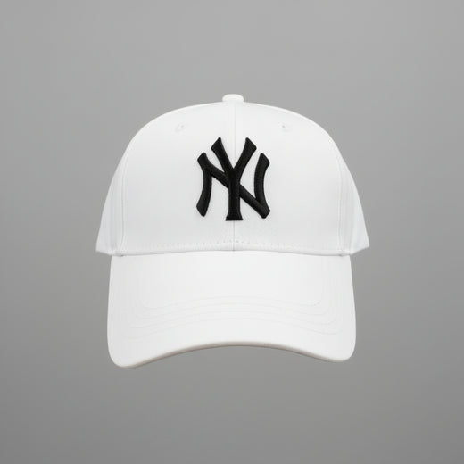 Embroidered Curved-Brim Cap